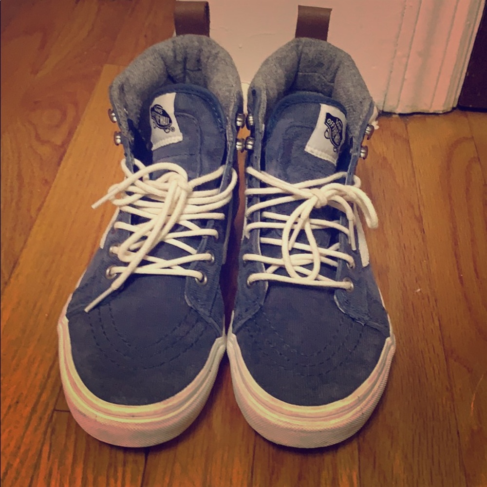 Vans Sk8 Hi Tops Blue